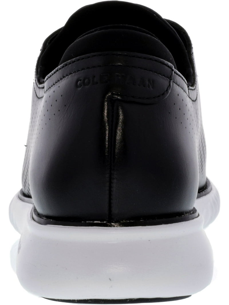 【くろページ】 Cole Haan Men's 2 Zerogrand Laser Wing Black Leather / White Ankle