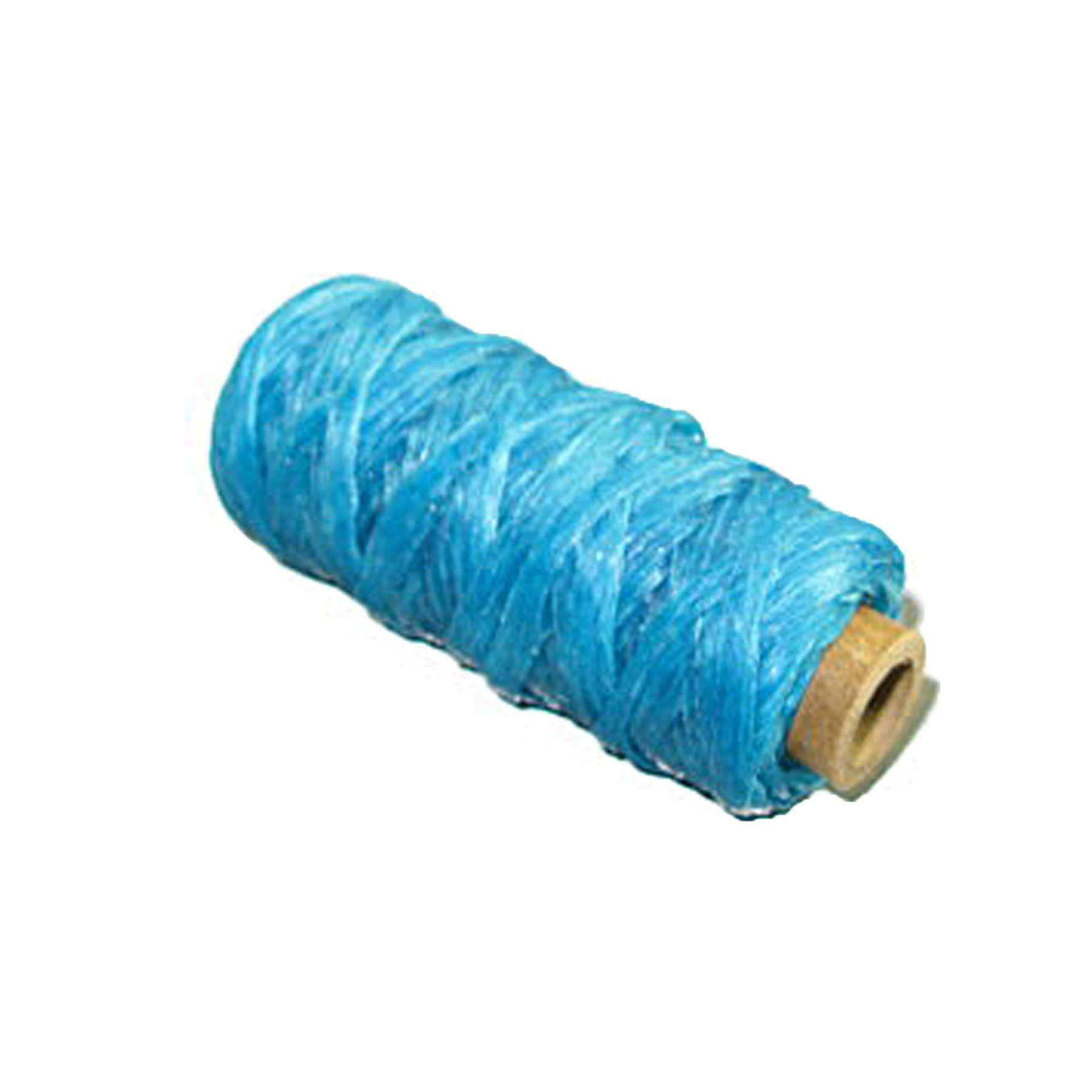 Red Artificial Sinew Bobbin 20 Yard 50 lb Test Waxed Beading Craft Thread