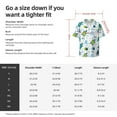 thumbnail image 5 of Kdxio Men's Hawaiian Shirt for Men Short Sleeve Shirt Cartoon Sea Creatures Summer Casual Holiday Beach Button Down T-Shirts, 5 of 7