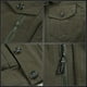 thumbnail image 2 of TFixol Chaquetas de algodón para hombre Chaquetas militares, 2 of 8