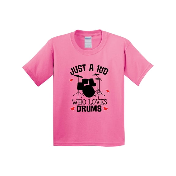 Inktastic Future Drummer Kid Loves Drums Youth T-Shirt
