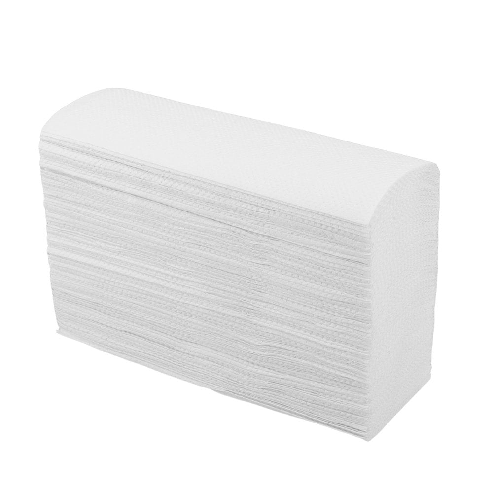 HLONK 140 Counts Wrap Cheer Bathroom Paper Towels Travel 23.00X22.00X0.10CM White
