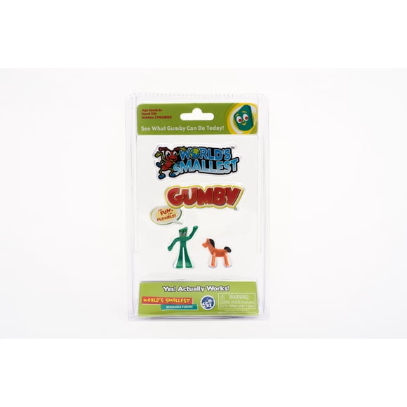 World´s Smallest Gumby y Pokey Novelty Novelty Novelty