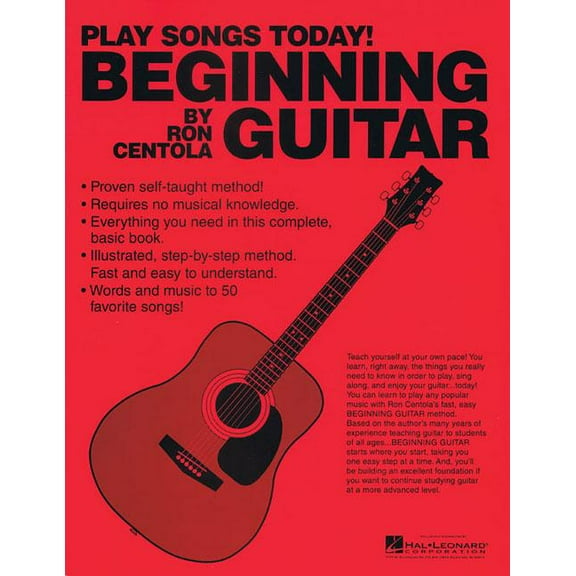 Beginning Guitar: Play Songs Today!, (Paperback)
