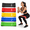 Multicolor, variant on KOYMISKU Resistance Bands Set, 5 Exercise loop Bands for Women and Men, Legs, Glutes, Strength Training, Yoga, Home Gym