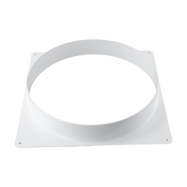 Air Vent Duct Connector Flange Straight Ventilation Pipe Plastic Ducting Tools 300Mm
