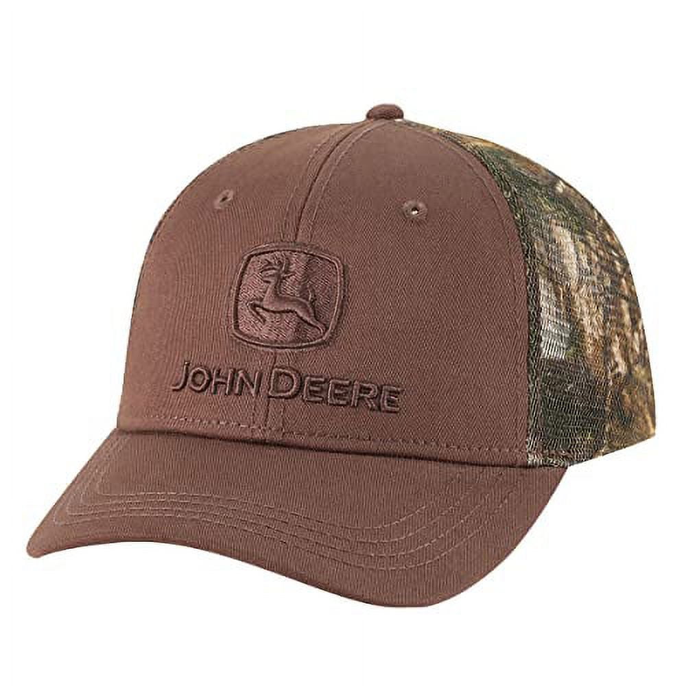 John Deere Brown Canvas Hat/Cap - LP76084 - Walmart.com 