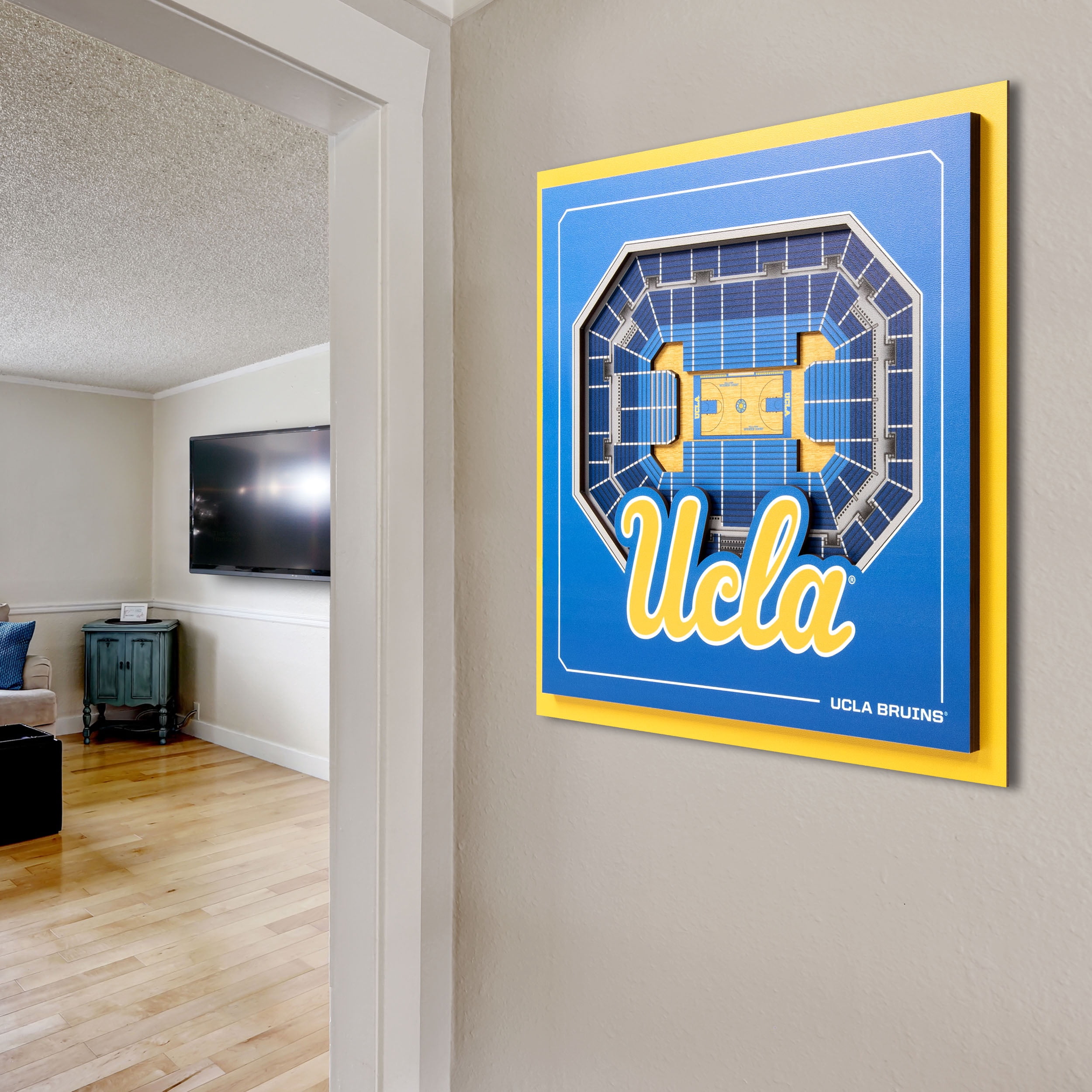 YouTheFan NCAA UCLA Bruins Stadium Series 3D Wall Art
