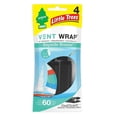 thumbnail image 2 of LITTLE TREES Car Air Freshener | Vent Wrap Provides Long-Lasting Scent, Slip on Vent Blade | Bayside Breeze, 2 Packs (8 Count), 2 of 2