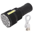 thumbnail image 2 of Linterna LED ANGGREK 4 Modos de Iluminación ABS Antideslizante 18650 1200mah, 2 of 8