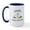White/Navy Inside, variant on CafePress - Easter Egg Hunt Noah Large Mug - 15 oz Ceramic Large White Novelty Mug