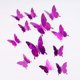 thumbnail image 1 of 36 piezas DIY Espejo Mariposa Combinación 3D Mariposa Pegatinas de Pared Decoración de Navidad Decoración de Fiesta Calcomanías Decoración del Hogar, 1 of 7
