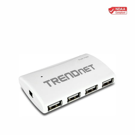 UPC: 0710931303223 | TRENDnet TU2-700 High Speed USB 2.0 7-port Hub /w Power adapter