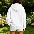 thumbnail image 4 of Yutgune Womens Zip Up Hoodie Y2K Oversized Zip Up Hoodie Women Long Sleeve Pocket Casual Sweatshirt, 4 of 9