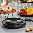 thumbnail image 2 of PLASTICPRO 7” & 10” Combo Plastic Plates Disposable Dinnerware Set, Black 32-Pack, 2 of 6