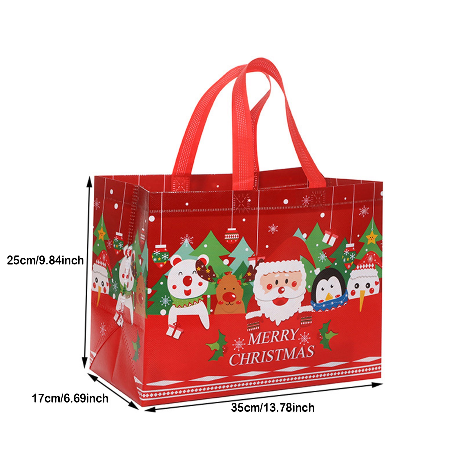 Christmas Christmas Tote Bags With Handles BagMultifunctional Christmas ...