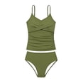 thumbnail image 5 of Kcolen Swimsuit For Girls 2 Piece Bathing Suit Set Cute Bikini Swimwear with Shorts Summer UPF 50+ Kid Beach Swim Suit,11-12 Years, 5 of 5