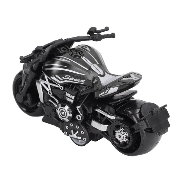 Juguete de motocicletas de carreras, modelo de motocicleta de simulación de aleación, modelo de motocicleta de juguete, durabilidad mejorada