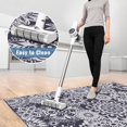 thumbnail image 6 of Office Chair Mat for Hardwood Floor Floral Mandala 36"x48" Computer Gaming Chair Mat Anti-Slip Rugs Floor Protector for Rolling Chairs Under Desk Rug for Home, 6 of 6