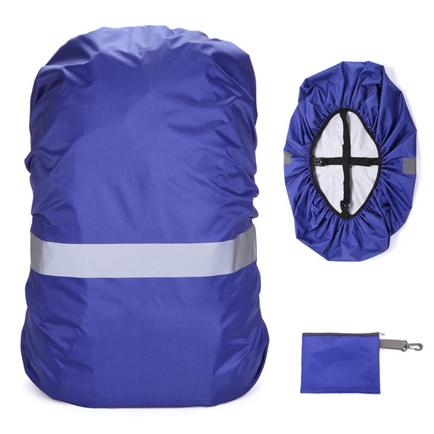 Funda Mochila con Tira Reflectante Mujer Hombre Bolsa Impermeable Lluvia