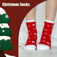 thumbnail image 3 of Toddler Christmas Socks, 6 Pairs Newborn Toddler Kids Crew Xmas Holiday Socks for 0-9 Years Girls Boys, 3 of 5