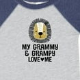 thumbnail image 4 of Inktastic My Grammy and Grampy Love Me Boys Baby Bodysuit, 4 of 5