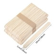 thumbnail image 3 of Wood Sticks For Crafting,Unfinished Natural Hardwood Sticks,Wooden Craft Sticks,Arts Sticks For Crafts And DIYers/ Diy Handmade Wooden Popsicle Sticks (100Pcs), 3 of 7