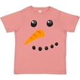 thumbnail image 3 of Inktastic Snowman Face Boys or Girls Toddler T-Shirt, 3 of 5