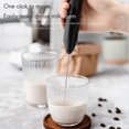 thumbnail image 2 of Electric Coffee Mixer Rechargeable Milk Shaker Maker Frother Foamer Egg Beater Hand Held Blender, 2 of 5