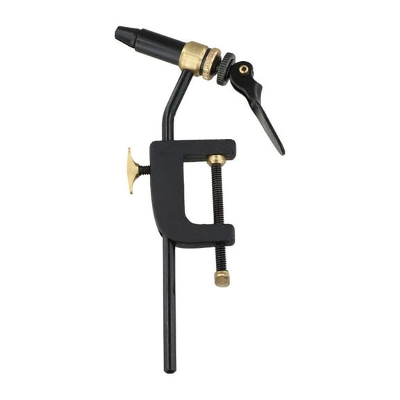 Rooha Fly Tying Vise Tool Safety Holding Fishing Hook C-Clamp Tying Vise With Steel Hardened Jaw Fly Fishing Tackle Kit Accessories