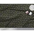 thumbnail image 2 of Soimoi Satin Silk Fabric Artistic Leaves Fabric Prints By Yard 42 Inch Wide, 2 of 3