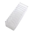 thumbnail image 4 of Organizador de cajones para ropa interior, compartimentos plegables para armario, almacenamiento de ropa interior Blanco 11 Rejillas, 4 of 9