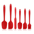 thumbnail image 1 of Utensilios Silicona Cocina Palas Espatulas Reposteria 6 Set Rojo, 1 of 5