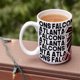 thumbnail image 2 of Rico Industries Nfl Football Atlanta Falcons Taza De Café De Cerámica Blanca De 15 Onzas, 2 of 5