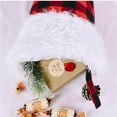 thumbnail image 2 of pitrice 3PCS Christmas Stocking Red and Black Grid Elk Snowflake Xmas Character Socks Christmas Tree Pendant, 2 of 8