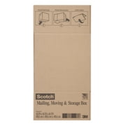 Scotch™ Folded Box, 16 in. x 16 in. x 16 in., Brown, 1/Pack