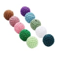 thumbnail image 1 of 10 Piezas Multicolores Acrílico de Acrílico 15 Mm Accesorio de Joyería Hecho DIY Artesanía Juguetes - 3mm Agujero, 1 of 9