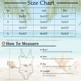 thumbnail image 3 of Guluxicc Underwire One Piece Swimsuit for Women Spaghetti Strap Push-Up Padded Decorative Bathing Suit Summer Beach Swimwear, 3 of 9