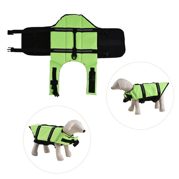 Pets Dog Buoyant Secure Float Vest Outdoor Water Swimming Safety