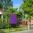 thumbnail image 6 of Wukai Purple Glitter Garden Flags Double Sided Welcome Garden Yard House Flags Outside Outdoor House (Only Flag), 6 of 8