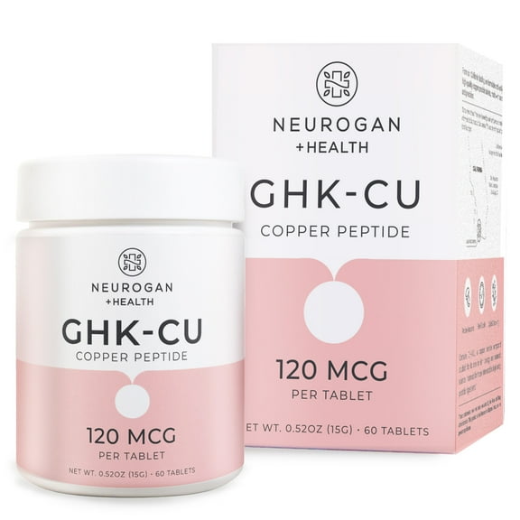 Copper Peptide Tablets, 120 MCG/Tablet, 7200 MCG total, 60ct.