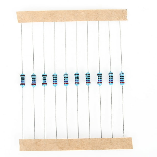 Resistance,10-1M Ohm 1/4w Resistance Tolerance Resistor Metal Film Resistor High-Precision Functionality