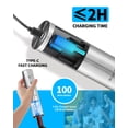 thumbnail image 3 of CIRCLE JOY 5-in-1 Electric Wine Opener Set, Stainless Steel Rechargeable Wine Corkscrew with Storage Base for Home Use/Gift, Foil Cutter, Wi, 3 of 7