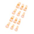 thumbnail image 1 of Finger Splint, 12pcs Mallet Shape Finger Stabilizer  for Repairing Small Joint Fractures for Broken Fingers for Stiff Fingers, 1 of 8