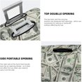 thumbnail image 5 of Money Luggage Suitcase Covers Elastic Washable 100 Dollar Bill Cash Present Luggage Protector Travel Suitcase Protective Cover For Kid And Adult, M (Fit 22-24 Inch Luggage), 5 of 6