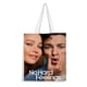 thumbnail image 1 of No Hard Feelings Bolso de tela con estampado de lienzo para mujer, bolsa de compras reutilizable y estética, con cremallera interior, regalo para mujer,40*40cm., 1 of 6