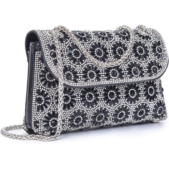 Shoulder Bags Crossbody Bag Purses Handbags Crystals Rhinestone Evening Bag for Women Clutch Purse with Chain