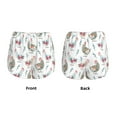 thumbnail image 5 of Lsque Funny Chicken Printed Women's Running Shorts with Liner Pockets,Elastic Quick Dry Workout Athletic Gym Yoga Shorts,Womens High Waist Shorts-XX-Large, 5 of 9