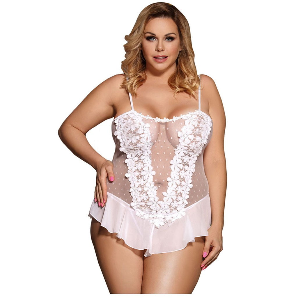  Lingerie for Women Sexy Naughty Babydoll Nightgowns Trendy  Lingerie Camisoles & Tanks Sexy Lingerie, Sleep & Lounge Onesie Pajamas  Tops Party Club Night Ropa De Mujer My Orders White S: Clothing