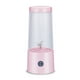 thumbnail image 1 of Monstrate Licuadora de plástico portátil con carga USB, rebanadora de acero inoxidable, 3,7 V, 350ML, exprimidor de cantina para el hogar, máquina Electrodomésticos Rosado Monstrate HA064184-03, 1 of 6